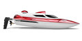 Miniatyrbilde 3 av 10: WLtoys Speed Boat 918 Red - Komplett