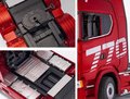 Miniatyrbilde 3 av 10: HuiNa Scania 770S Lastebil 2.4Ghz 1:18 - Red