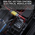 Miniatyrbilde 5 av 8: MJX Allrock H8H+ Brushless 1:8 Crawler 4WD Black