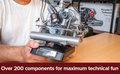 Miniatyrbild 3 av 5: Franzis VW 4-cylindrig boxermotor