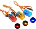 Miniatyrbillede 2 af 2: RS LED - Advarselslampe/juiceblander 13mm - Rød