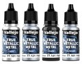 Miniatyrbilde 1 av 3: Vallejo TMM 77.251 Sterling Silver Paint Set