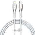 Miniatyrbillede 1 af 10: iPhone USB-C - Lightning 480Mb/s PD 20W hurtigopladerkabel 1m hvid