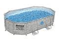 Miniatyrbild 2 av 10: Bestway  Power Steel  Swim Vista II 488 x 305 x 107 cm pool med sandfilter