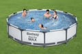 Miniatyrbild 2 av 6: Bestway Steel Pro MAX Frame Pool 366 x 76cm m. filter pump
