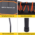 Pikkukuva 4 / 9: MCU-Sport Fitness Trampoliini Octagon taitettava ja kahva 122cm, oranssi
