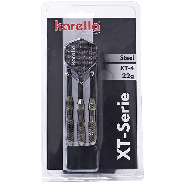 Karella XT-4 teräskärkiset tikkanuolet 22 grammaa