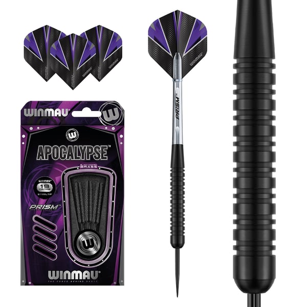 Winmau Apocalypse dartpile i messingstål