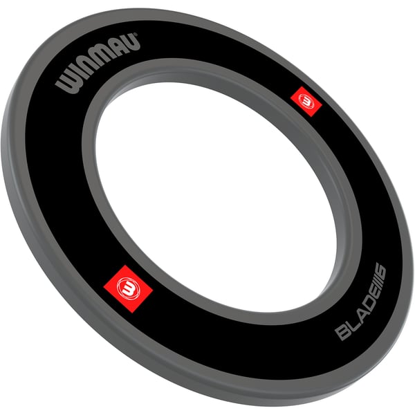 Winmau Pro Line 1.0 dartstaulun reunus, musta