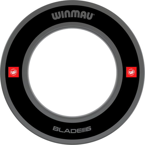 Winmau Pro Line 1.0 darttavla med omramning svart