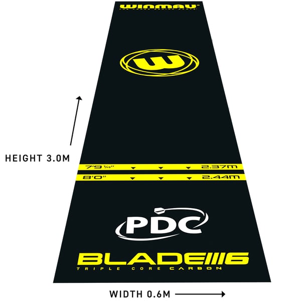 Winmau Pro Zone Essential PVC dartmatta