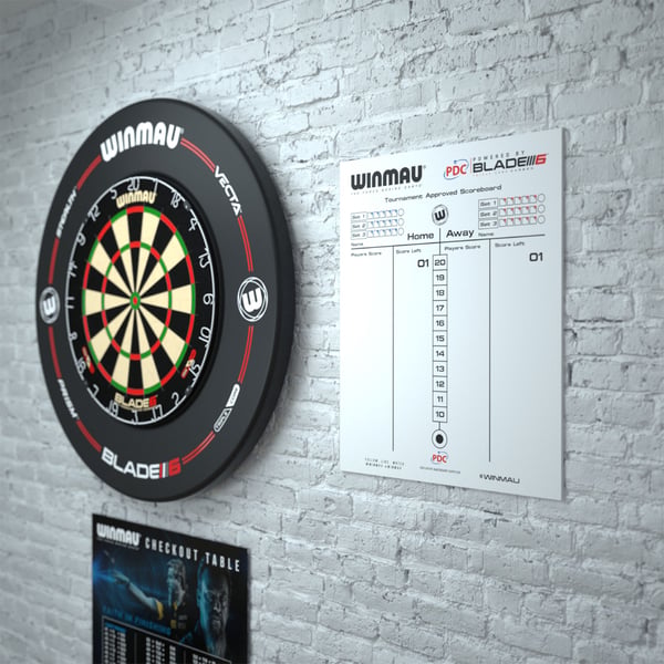 Winmau dart resultattavle