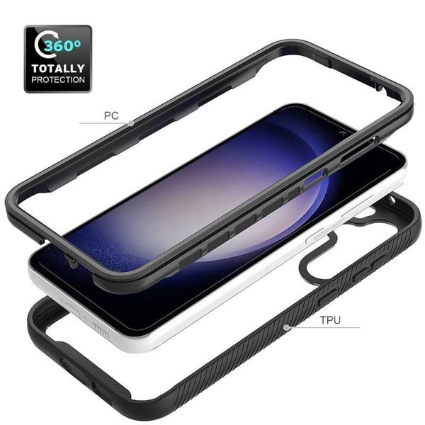 Samsung S25 Plus Heltäckande Premium 3D Skal ThreeSixty