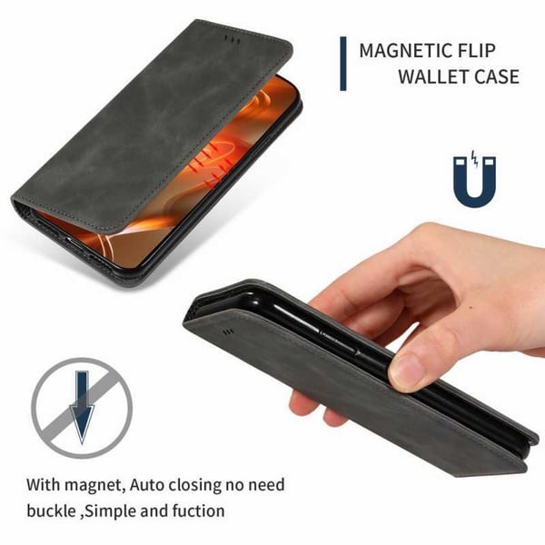 Samsung S8 Plus Flip Case Korttilokero Mokka
