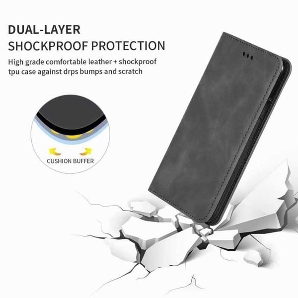 Google Pixel 3 Flipfodral Kortfack Mocka