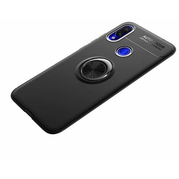 Redmi Note 7 käytännöllinen iskunkestävä kotelo rengaspidikkeellä V3