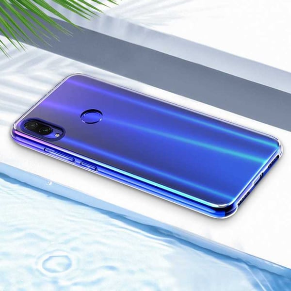Redmi Note 7 iskuja vaimentava suojalasi takana