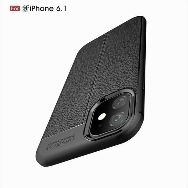 iPhone 11 Iskunkestävä ja iskuja vaimentava nahkatakki