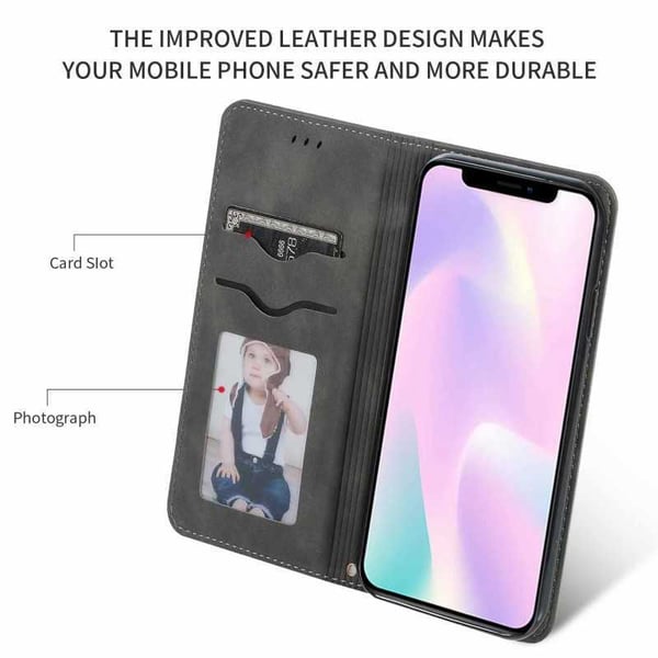 iPhone 11 Pro Max Flipfodral Kortfack Mocka