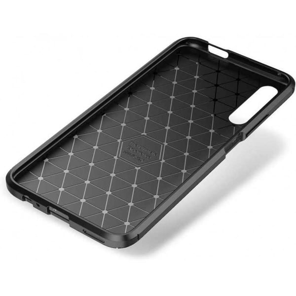 Huawei P Smart Pro Iskunkestävä ohut suojus FullCarbon V4