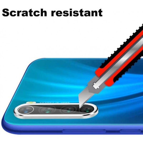 2-PACK Redmi Note 8 Kamera Linsskydd