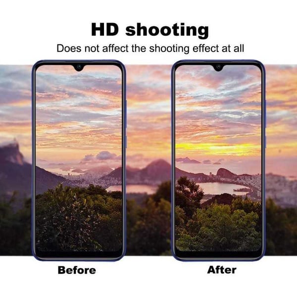 2-PACK Redmi Note 8 Kamera Linsskydd