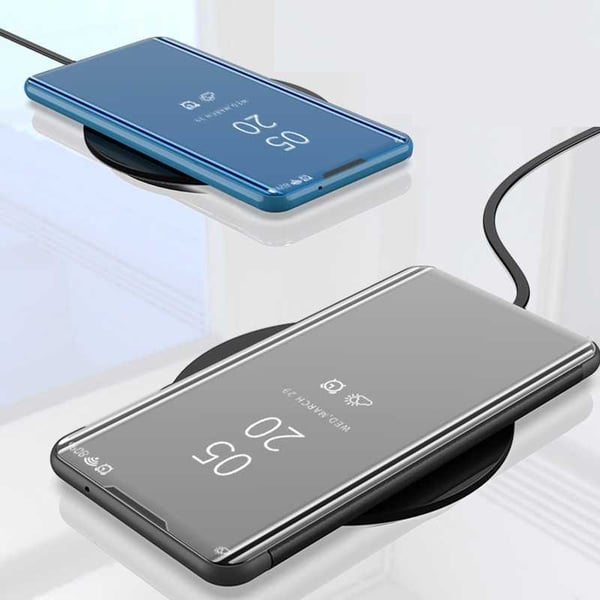 Samsung A21s Smart Flip Case Clear View Seisova V2 Rocket