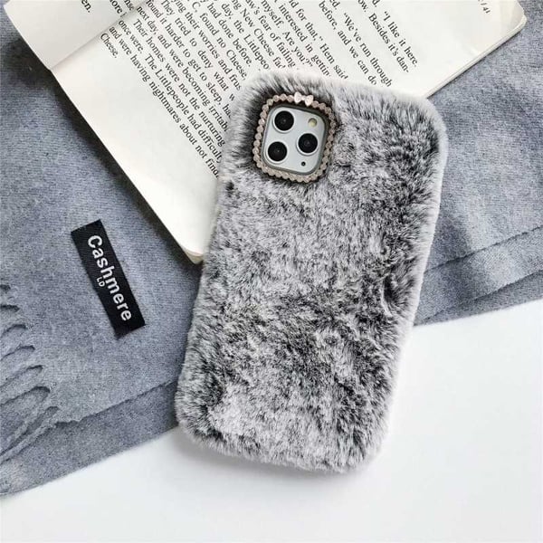 iPhone 12 Pro Max pehmoinen ja pörröinen kansi