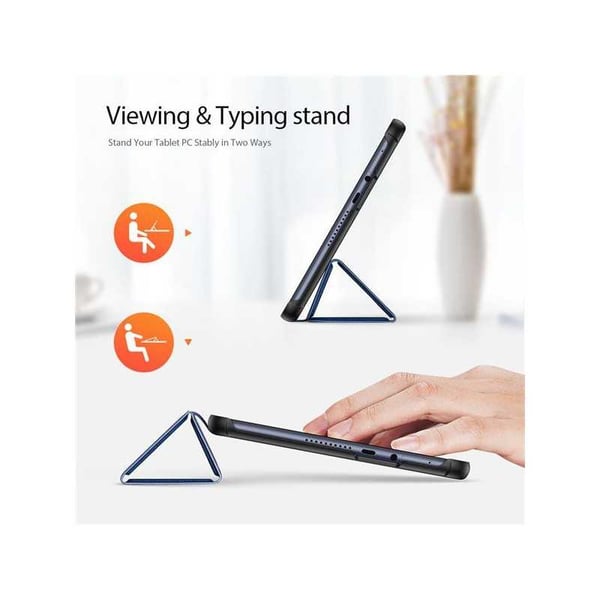 Huawei MediaPad T10 / T10s kotelo Dux Ducis Domo musta