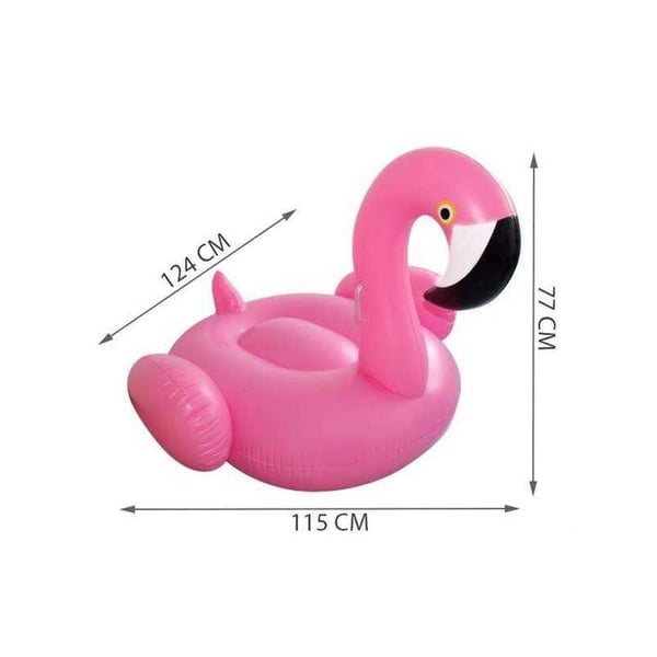 Upplåsbar Badmadrass Flamingo