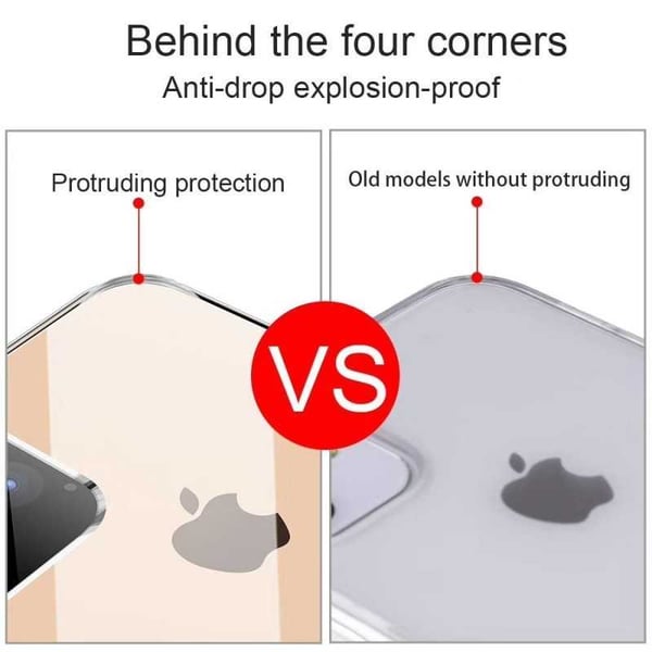 iPhone 13 Pro Max Iskunvaimennin suojus 9H karkaistu lasi tausta Glassback