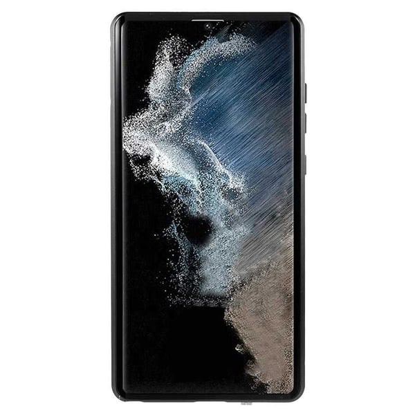 Samsung S22 Ultra Heltäckande Premium Skal Glassback V4