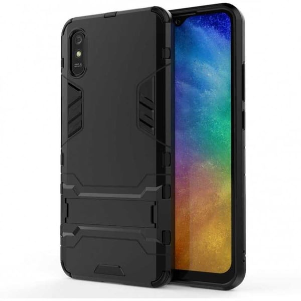 Redmi 9A Stöttåligt Mobilskal med Kickstand ThinArmor