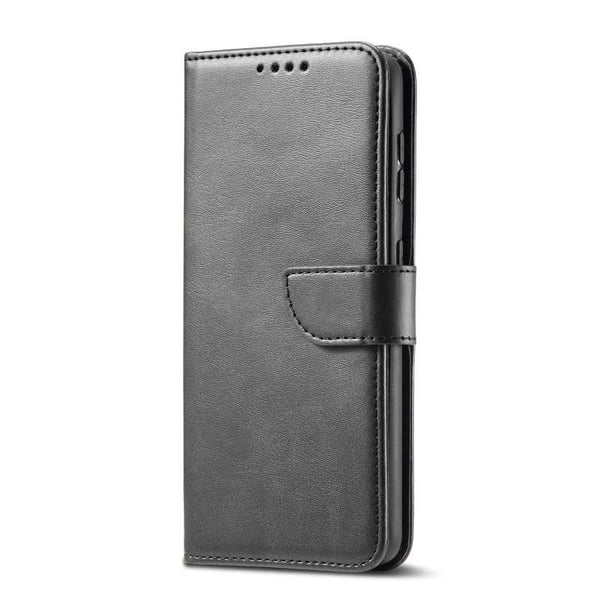 Samsung S24 Wallet Case PU-nahkainen 4-POCKET - Musta