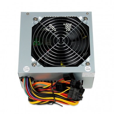 iBox CUBE II virtalähdeyksikkö 500 W 20+4-pin ATX ATX hopea