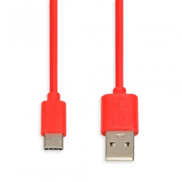 KABEL I-BOX USB 2.0 TYPE C. 2A 1M RØD