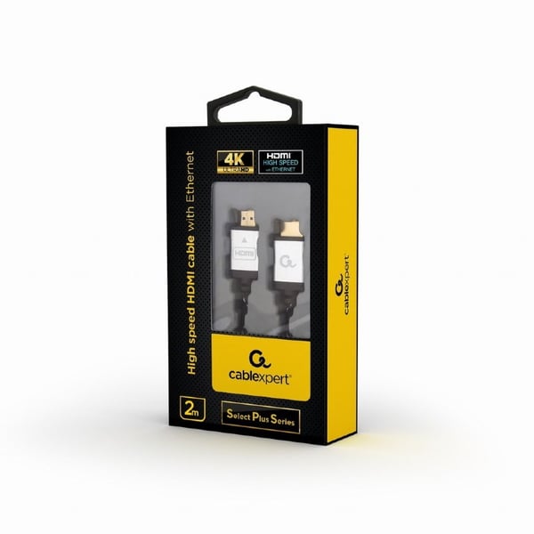 Gembird CCB-HDMIL-2M HDMI-kaapeli HDMI Type A (vakio) harmaa