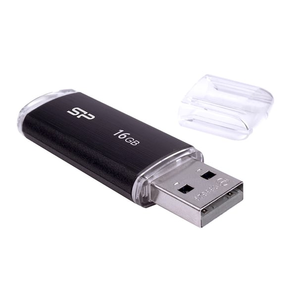 Silicon Power Ultima U02 USB-muistitikku 16 Gt USB Type-A 2.0 Musta