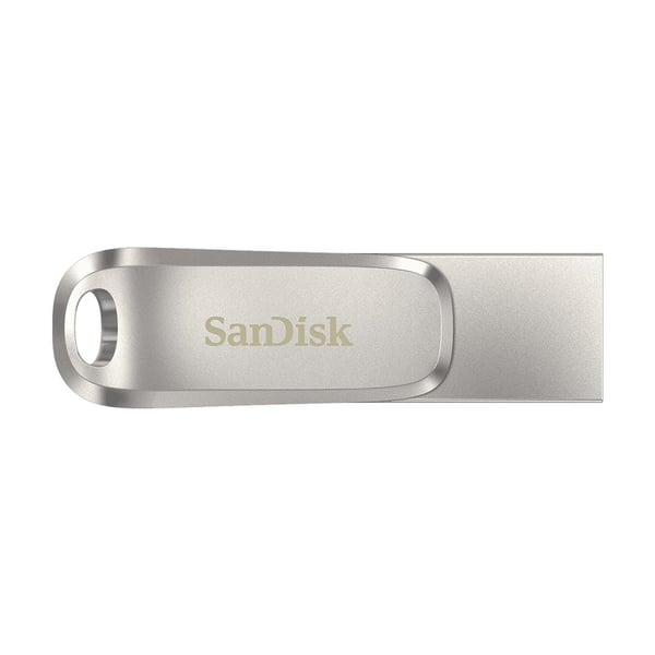 SanDisk Ultra Dual Drive Luxe USB-flashdrev 32 GB USB Type-A / USB Type-C 3.2 Gen 1 (3.1 Gen 1) Rustfrit stål