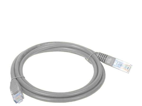 Alantec KKU6SZA0.5 verkkokaapeli Harmaa 0.5 m Cat6 U/UTP (UTP)