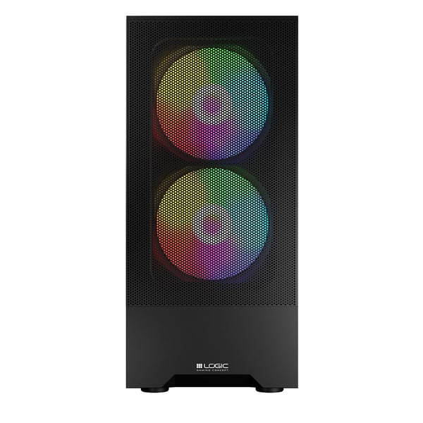 Logic ARYA ARGB MINIDI USB 3.0-fodral Svart