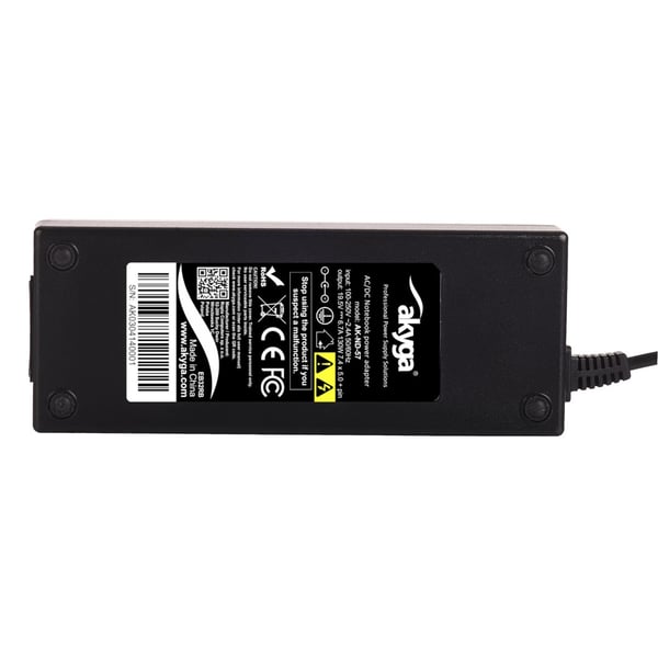 Akyga AK-ND-57 strømadapter/inverter Indendørs 130 W Sort