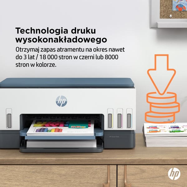 HP Smart Tank 675 allt-i-ett termisk bläckstråleskrivare A4 4800 x 1200 DPI 12 sid/min Wi-Fi