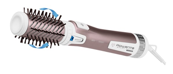 Rowenta Brush Activ Premium Care CF9540 Kuumailmaharja Lämmin Alumiini. Metallinen. Valkoinen 1000 W 1,8 m