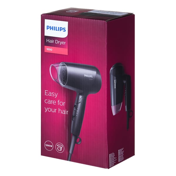 Philips Essential Care BHC010/00 hårtørrer 1200 W sort