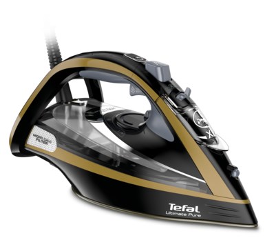 Tefal FV9865E0 silitysrauta Kuiva- ja höyrysilitysrauta Durilium Autoclean -pohja 3000 W Musta. Kulta