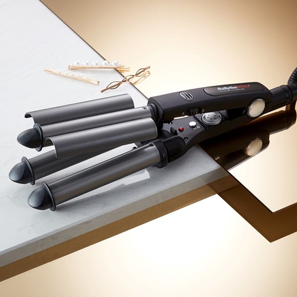 BaBylissPRO TRIPLE WAVER Krøllejern Varm Sort 125 W 2,7 m