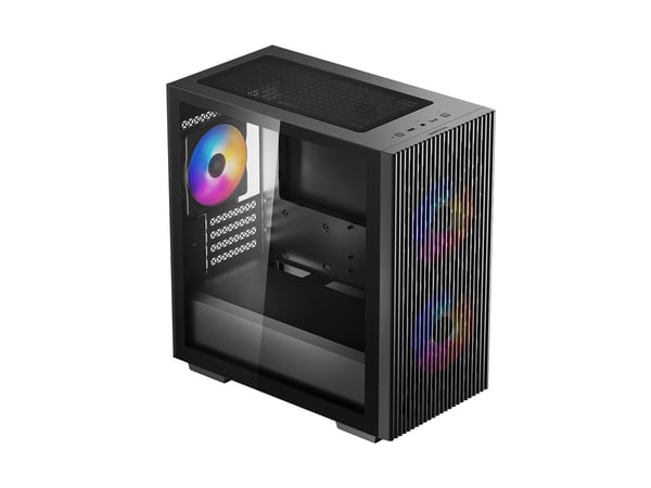 DeepCool MATREXX 40 3FS Micro Tower -tietokonekotelo, musta