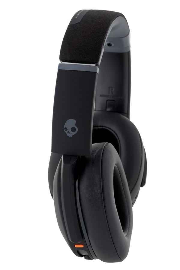 Skullcandy Crusher Evo -kuulokkeet langalliset ja langattomat pääpannalliset puhelut/musiikki USB Type-C Bluetooth musta