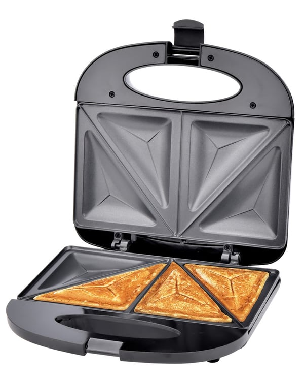 Esperanza ASIAGO smörgåsgrill 1000 W Svart, Vit